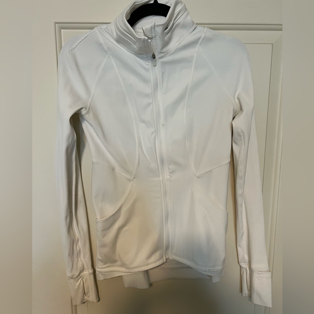 Lululemon White Define Jacket